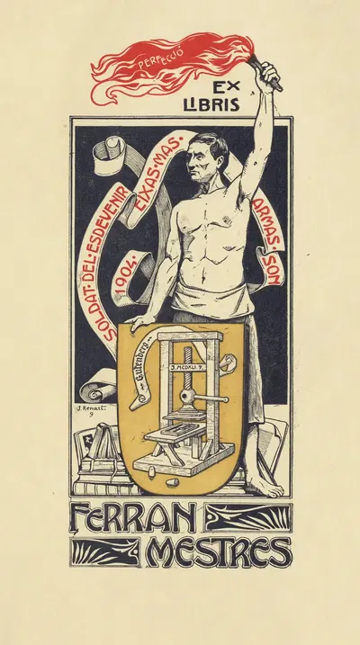 Ферран Местрес by Жоаким Ренар, 1904 — digital art print download