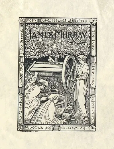 James Murray by John Vinycomb, 1899 — digital art print download