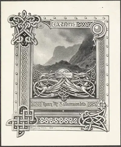Нэнси Мактилламуирлеттс by Джон Виникомб, 1904 — digital art print download