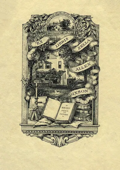 Зелла Аллен Диксон by Джозеф Уинфред Спенсели, 1901 — digital art print download