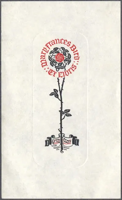 Мэри Фрэнсис Берд by Лоренс Кеннеди, 1903 — digital art print download