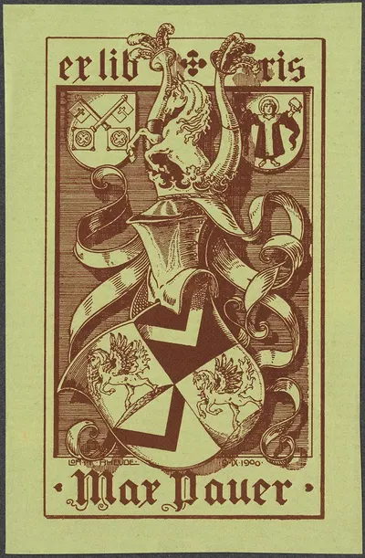 Max Pauer by Lorenz Max Rheude, 1900 — digital art print download