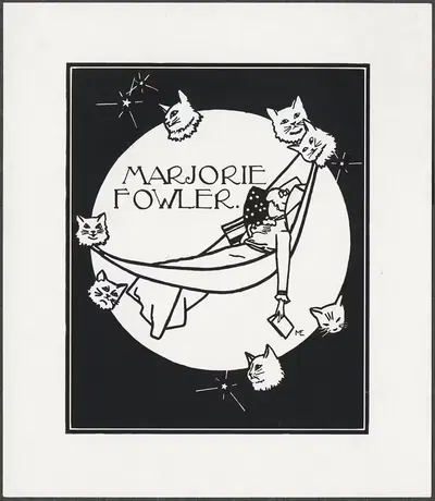 Маржори Фаулер by Маргарита Эдвардс, 1904 — digital art print download