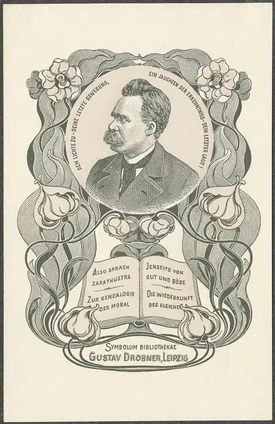 Густав Дробнер by Пауль Фойгт, 1900 — digital art print download
