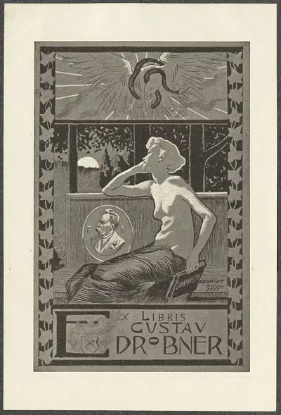 Густав Дробнер by Пауль Фойгт, 1899 — digital art print download