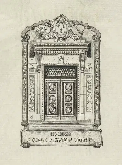 Джордж Сеймур Годар by Уильям Фаулер Хопсон, 1921 — digital art print download
