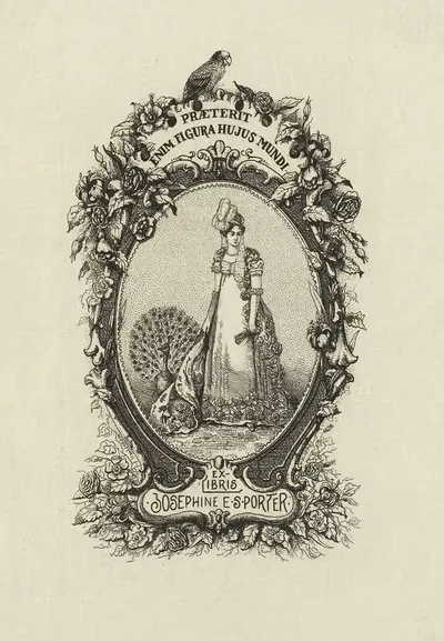 Жозефина Е. С. Портер by Уильям Фаулер Хопсон, 1895 — digital art print download