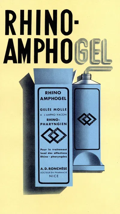 Rhino-Amphogel by А. Д. Роншез, 1910-1950 — digital art print download