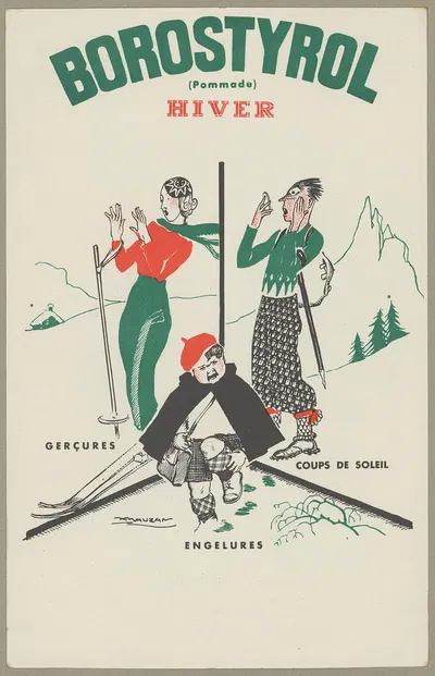 Borostyrol by Achille Mauzan, 1937 — digital art print download