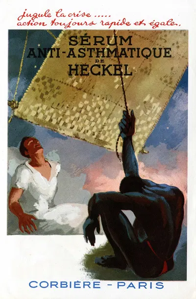 Cyto serum, sérum anti-asthmatique. by Laboratoires pharmaceutiques Corbière, 1910-1950 — digital art print download