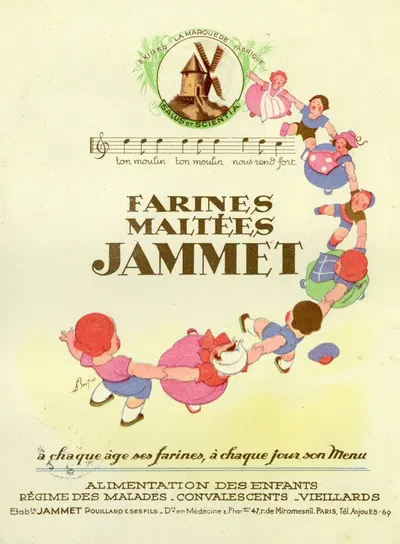 Farines maltées Jammet by Etablissements Jammet, 1910-1950 — digital art print download