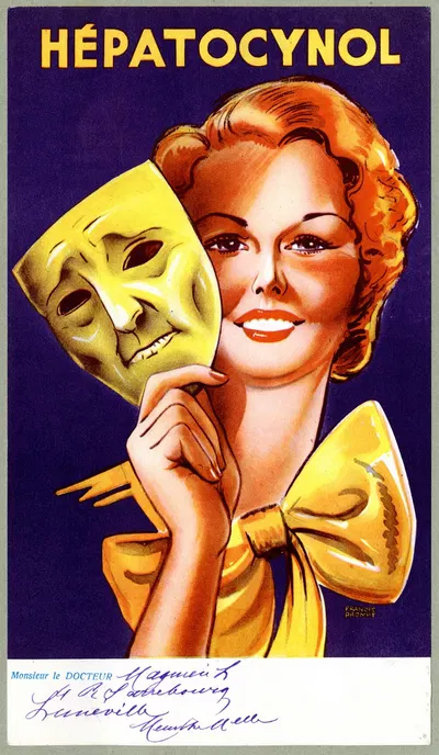 Hépatocynol by Франсис Промпт, 1910-1950 — digital art print download