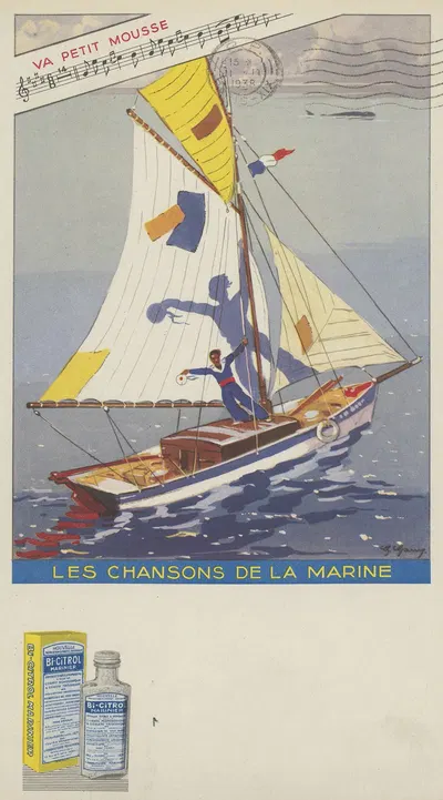 Va petit mousse ; Bi-citrol Cabargol by Г. Гарри, 1910-1950 — digital art print download