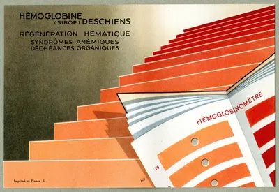Hémoglobine Deschiens by Henri Neveu, 1910-1950 — digital art print download