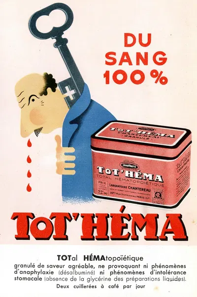 Tot'Héma by Innothéra, 1910-1950 — digital art print download