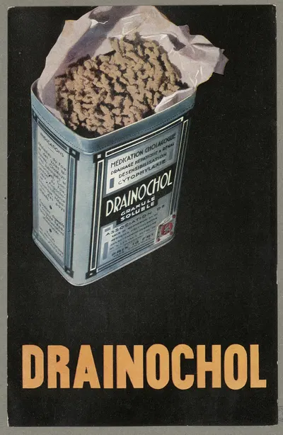 Drainochol by Laboratoire Caducia, 1937 — digital art print download