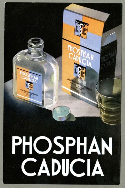 Phosphan Caducia by Laboratoire Caducia, 1937 — digital art print download