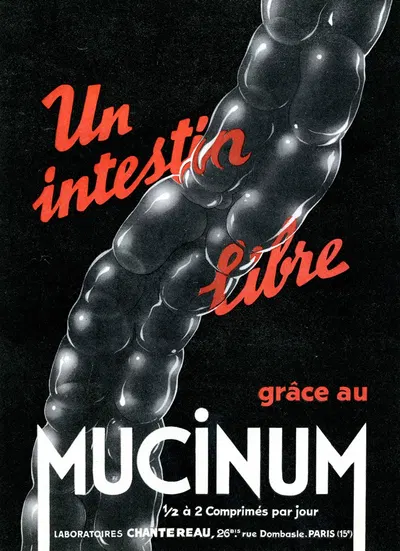 Mucinum by Laboratoire Chantereau, 1910-1950 — digital art print download