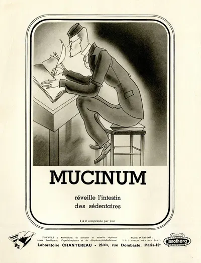 Mucinum by Laboratoire Chantereau, 1910-1950 — digital art print download