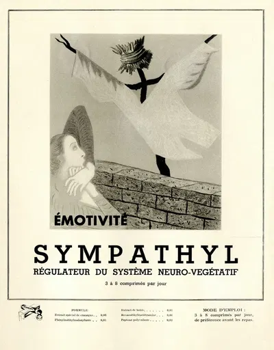 Sympathyl by Laboratoire Chantereau, 1910-1950 — digital art print download