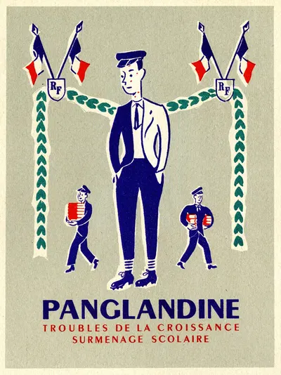 Panglandine by Laboratoire Couturieux, 1910-1950 — digital art print download