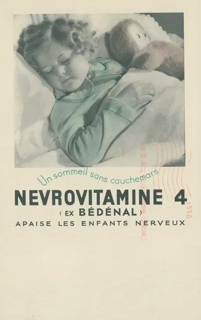 Nevrovitamine 4 by Laboratoire d'actino-biologie, 1910-1950 — digital art print download