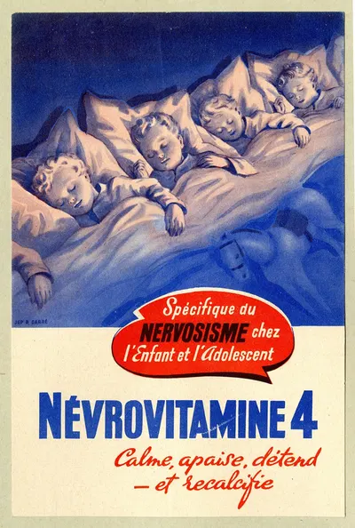 Nevrovitamine 4 by Laboratoire d'actino-biologie, 1910-1950 — digital art print download
