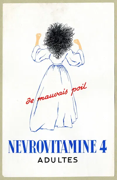 Nevrovitamine 4 adultes by Laboratoire d'actino-biologie, 1910-1950 — digital art print download