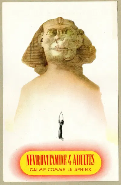 Nevrovitamine 4 adultes by Laboratoire d'actino-biologie, 1910-1950 — digital art print download