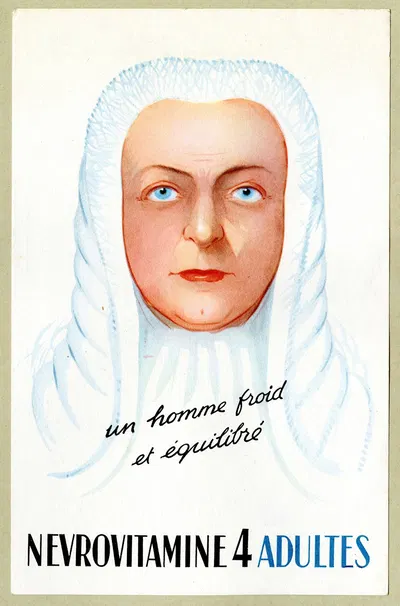 Nevrovitamine 4 adultes by Laboratoire d'actino-biologie, 1910-1950 — digital art print download