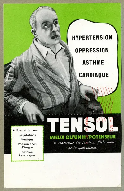 Tensol by Laboratoire d'actino-biologie, 1910-1950 — digital art print download