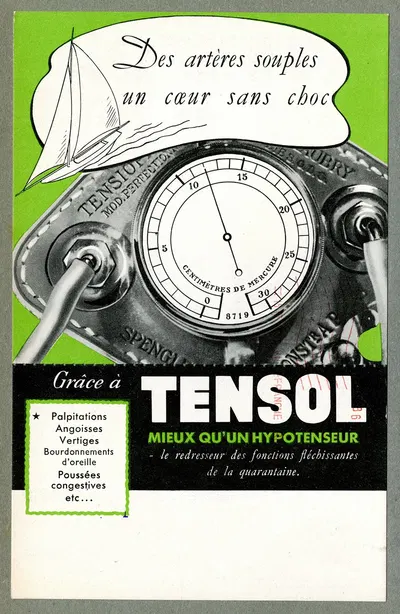 Tensol by Laboratoire d'actino-biologie, 1910-1950 — digital art print download