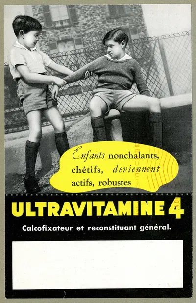 Ultravitamine 4 by Laboratoire d'actino-biologie, 1910-1950 — digital art print download