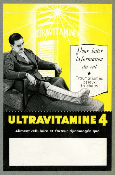Ultravitamine 4 by Laboratoire d'actino-biologie, 1910-1950 — digital art print download