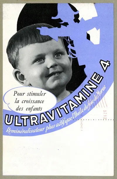 Ultravitamine 4 by Laboratoire d'actino-biologie, 1910-1950 — digital art print download