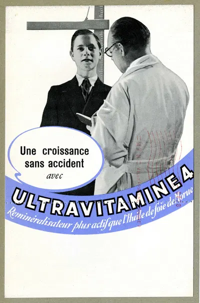 Ultravitamine 4 by Laboratoire d'actino-biologie, 1910-1950 — digital art print download