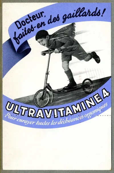 Ultravitamine 4 by Laboratoire d'actino-biologie, 1910-1950 — digital art print download