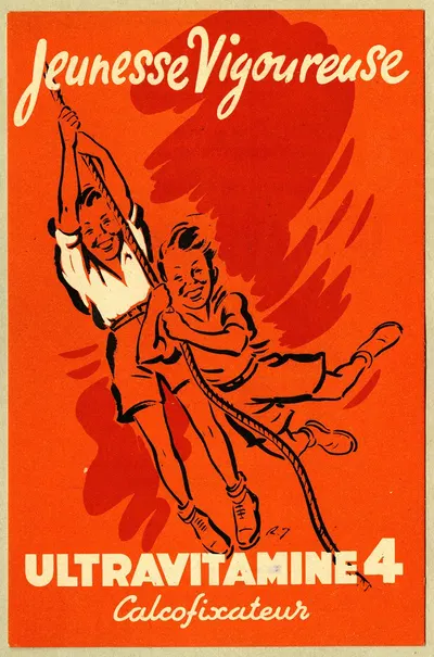 Ultravitamine 4 by Laboratoire d'actino-biologie, 1947 — digital art print download