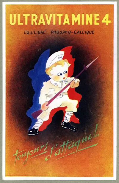 Ultravitamine 4 by Laboratoire d'actino-biologie, 1952 — digital art print download