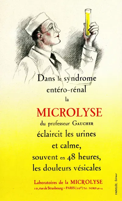 Microlyse by Laboratoire de la Microlyse, 1910-1950 — digital art print download