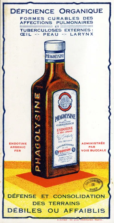 Phagolysine by Laboratoire de la Phagolysine, 1910-1950 — digital art print download