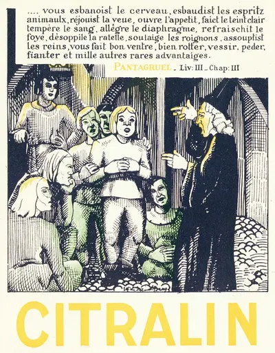 Citralin by Laboratoire de l'Iodarsenic Guiraud, 1910-1950 — digital art print download