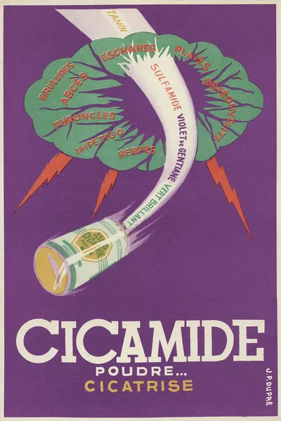 Cicamide by Laboratoire de médecine expérimentale G. Tétard, 1910-1950 — digital art print download