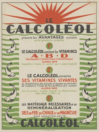 Calcoléol by Laboratoire des produits Scientia, 1910-1950 — digital art print download