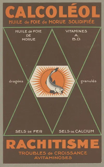 Calcoléol by Laboratoire des produits Scientia, 1910-1950 — digital art print download