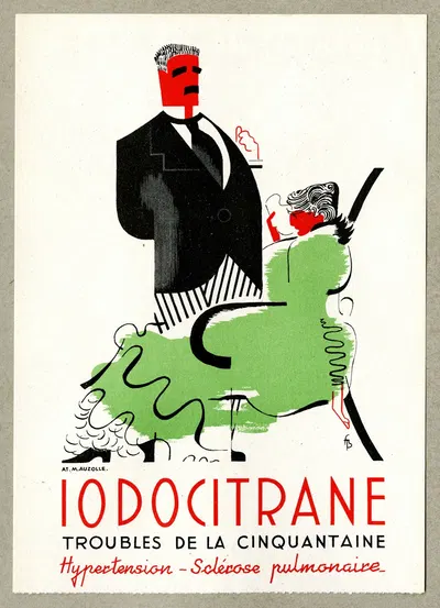 Iodocitrane by Laboratoire des produits Scientia, 1910-1950 — digital art print download