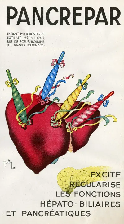 Pancrepar by Laboratoire des produits Scientia, 1910-1950 — digital art print download