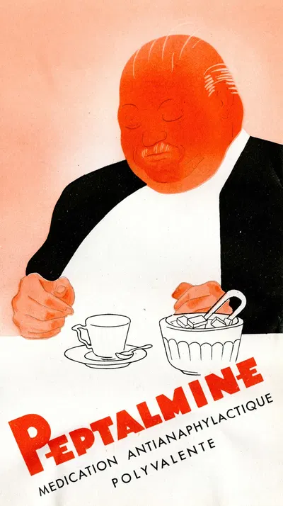 Peptalmine by Laboratoire des produits Scientia, 1910-1950 — digital art print download
