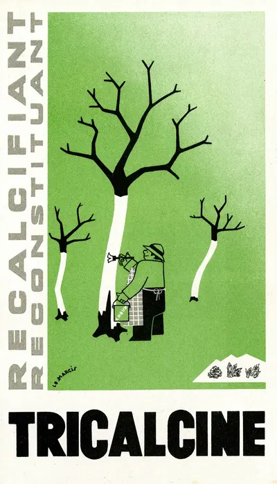 Tricalcine by Laboratoire des produits Scientia, 1910-1950 — digital art print download