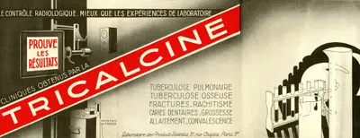 Tricalcine by Laboratoire des produits Scientia, 1932 — digital art print download